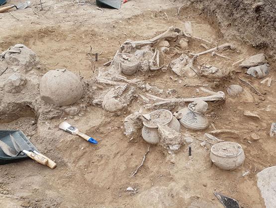 Archaeologists study 70,000-year-old prehistoric site in Armenian village
